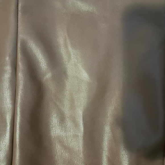 Brown Leather Meshki Dress - Picture 3 of 4